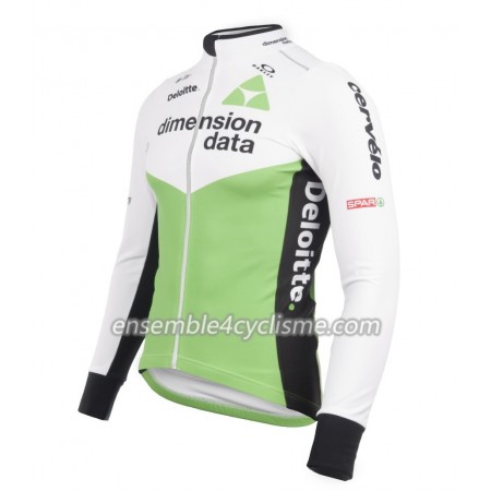 Maillot Cyclisme 2018 Dimension Data Femme Manches Longues N001